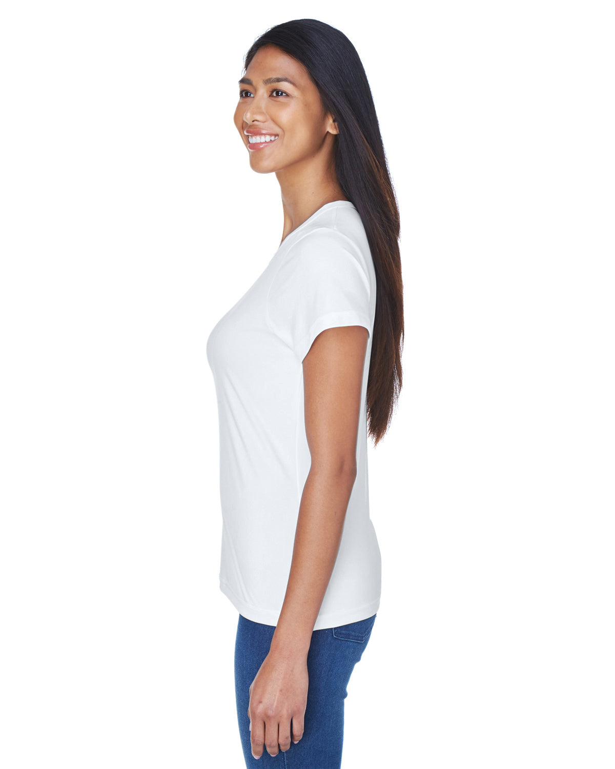 Women's Cool & Dry Sport Performance Interlock T-Shirt - White