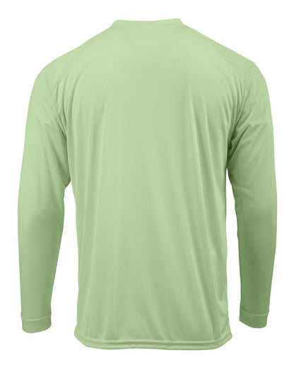 Unisex Long Sleeve Performance Tee - Limeade