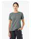 Bella + Canvas 6400CVC - Women's Heathered Relaxed Jersey Short-Sleeve T-Shirt - Heather Blue Storm