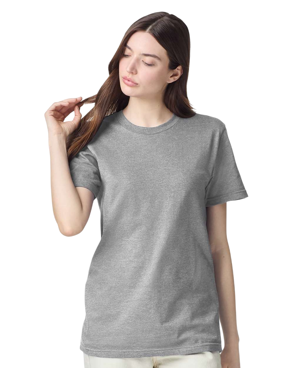 Unisex CVC T-Shirt - Heather Grey
