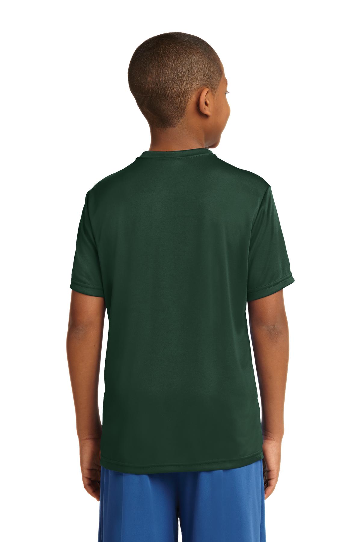 Youth PosiCharge Competitor Tee - Forest Green