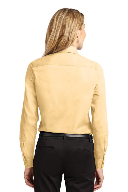 Women's Long Sleeve Easy Care Shirt - Yellow