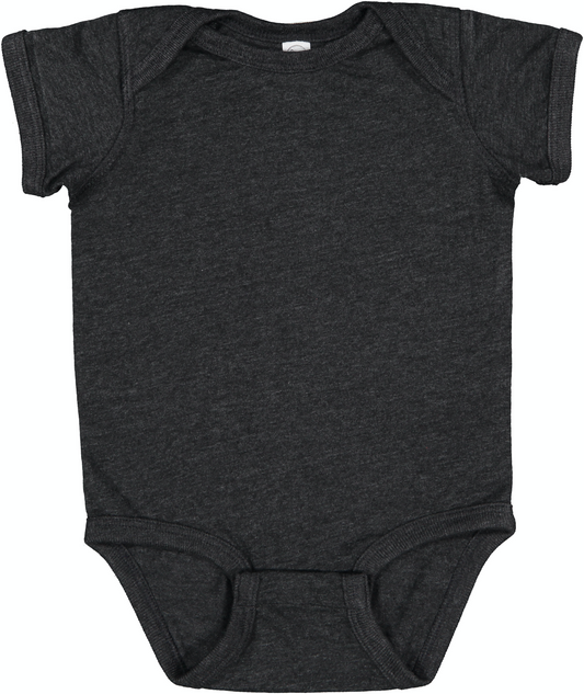 Infant Fine Jersey Bodysuit - Vintage Smoke