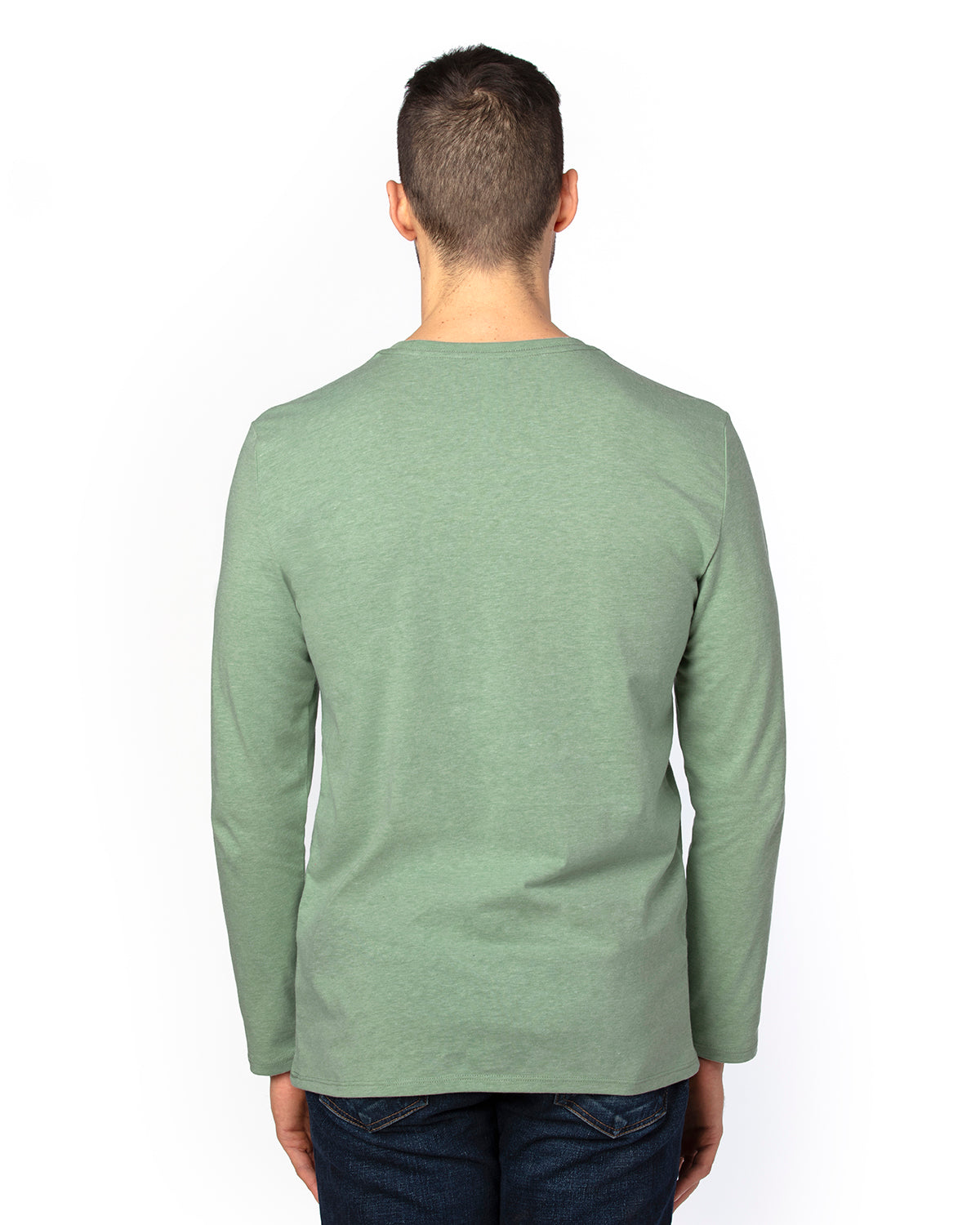 Unisex Ultimate Long-Sleeve T-Shirt - Army Heather