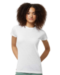 Women's Poly-Rich Slim Fit Tee - White