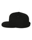 Yupoong 6089 - Unisex 6-Panel Structured Flat Visor Classic Snapback - Black