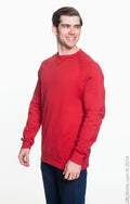 Adult 7.2 oz. Nano Crew - Vintage Red