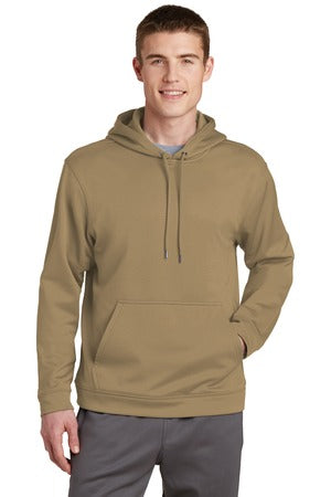 Sport-Wick Fleece Hooded Pullover - Coyote Brown