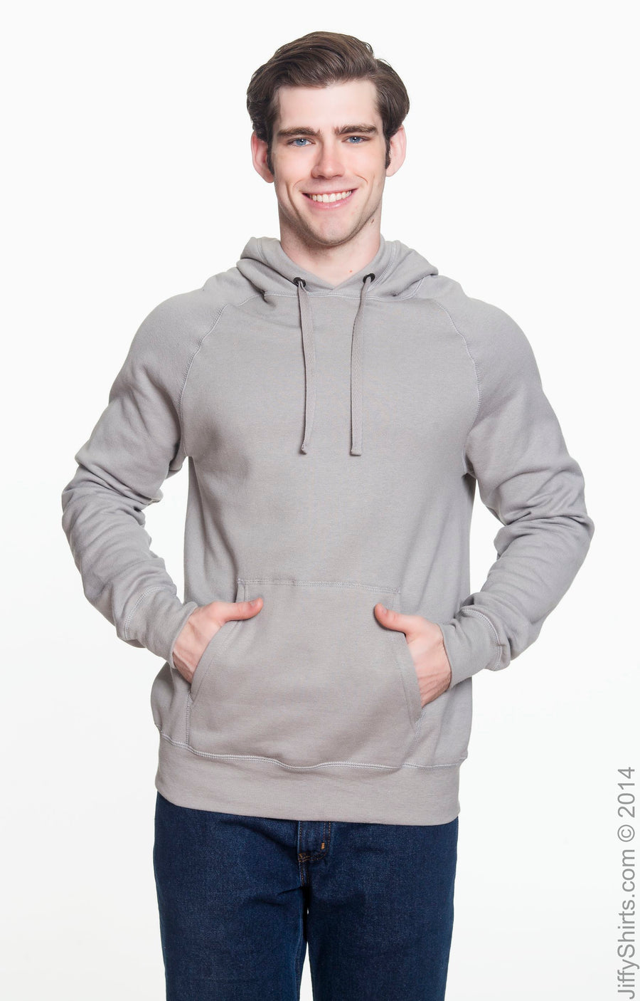 Unisex Nano Pullover Hoodie - Vintage Gray