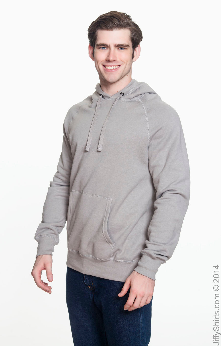 Unisex Nano Pullover Hoodie - Vintage Gray