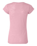 Women's Burnout Tee - Soft Pink