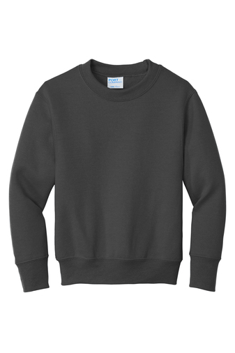 Youth Core Fleece Crewneck Sweatshirt - Charcoal