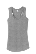 Women's Perfect Tri Racerback Tank - Gray Frost