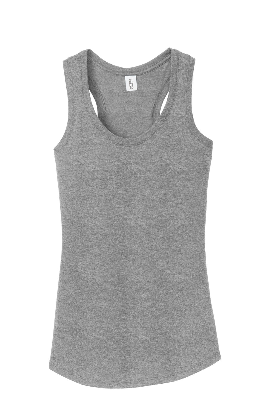 Women's Perfect Tri Racerback Tank - Gray Frost