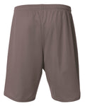 Unisex Nine Inch Inseam Mesh Short - Graphite