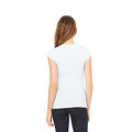 Women's Sheer Mini Rib Short-Sleeve T-Shirt - Pale Blue
