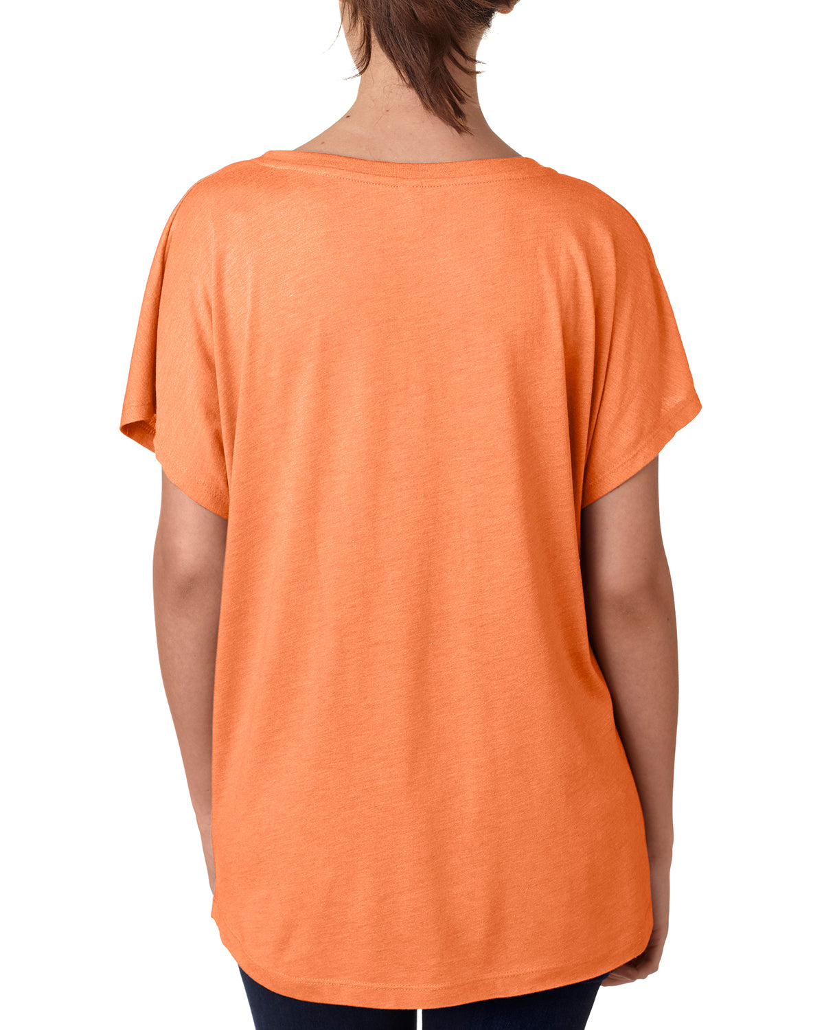 Women's Triblend Dolman - Vintage Light Orange