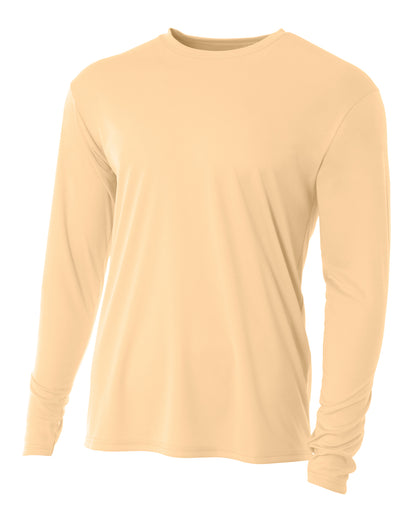 Men's Cooling Performance Long Sleeve T-Shirt - MELON