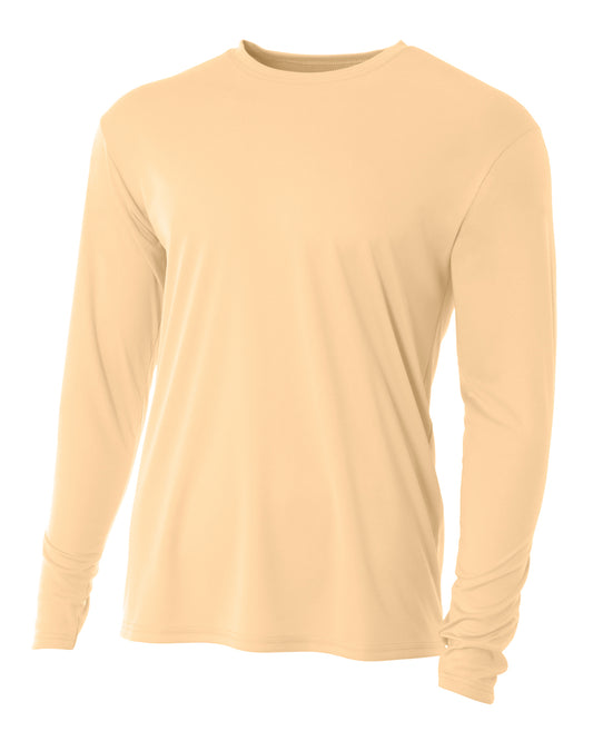 Men's Cooling Performance Long Sleeve T-Shirt - MELON
