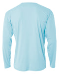 Men's Cooling Performance Long Sleeve T-Shirt - Pastel Blue