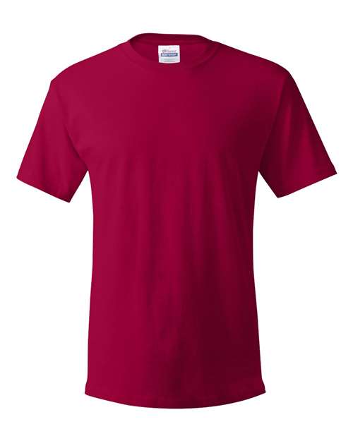 Hanes 5280 Deep Red — front