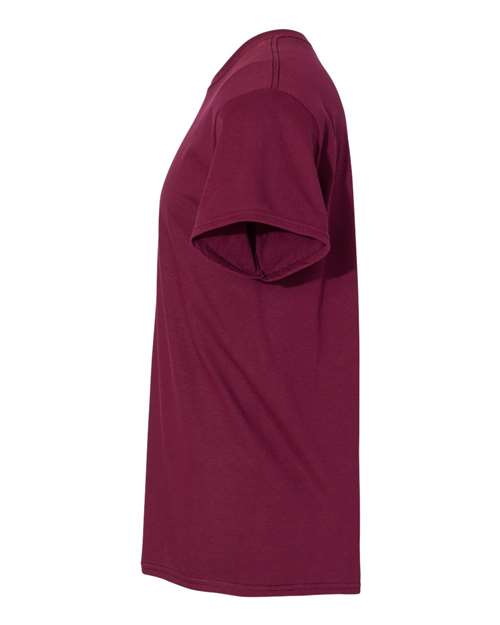 Gildan 5000 Maroon — direct side