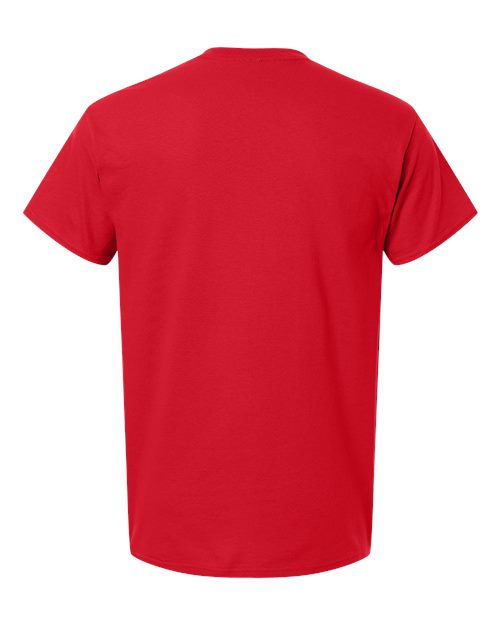 Gildan 5000 Red — back