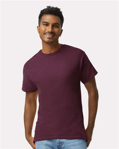 Gildan 2000 Maroon — on model front