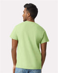 Gildan 2000 Pistachio — on model back