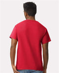 Gildan 2000 Red — on model back