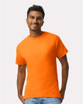Gildan 2000 Safety Orange — on model front