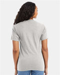 Hanes 5180 Ash — on model back