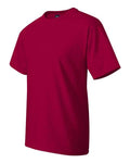 Hanes 5180 Deep Red — side