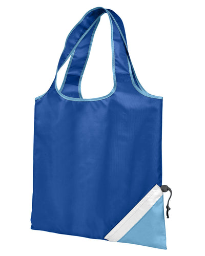 Latitiudes Foldaway Shopper Tote - Royal Blue