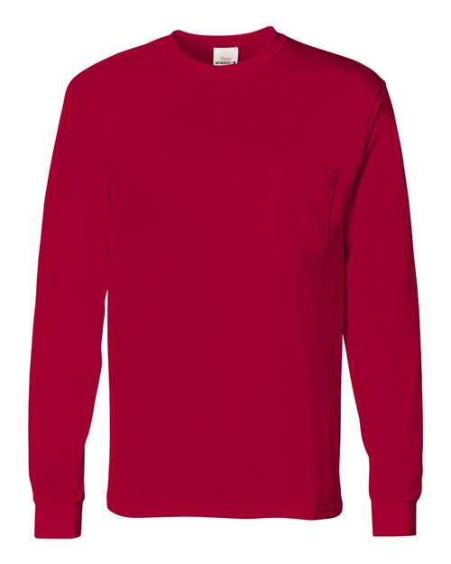 Hanes 5596 Deep Red — front