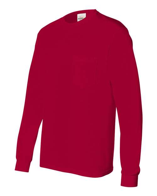Hanes 5596 Deep Red — side