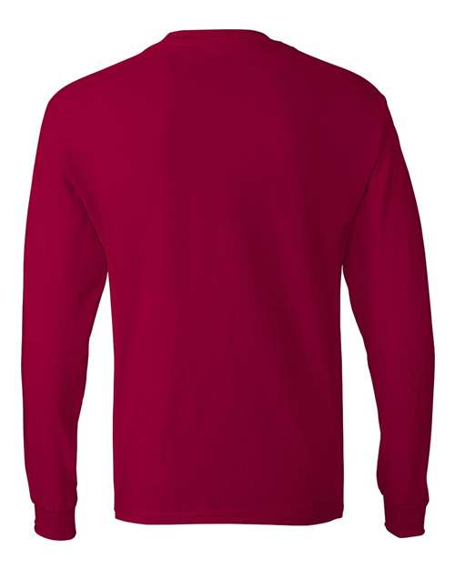Hanes 5586 Deep Red — back