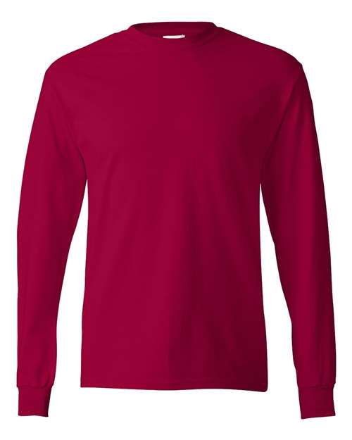 Hanes 5586 Deep Red — front