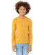 Bella + Canvas 3501YCVC - Youth Heather CVC Long Sleeve Tee - Heather Yellow Gold