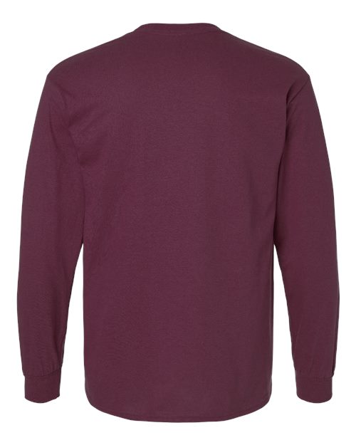 Gildan 2400 Maroon — back