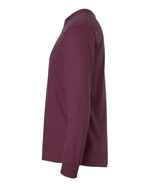 Gildan 2400 Maroon — direct side