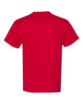 Hanes 5170 Deep Red — back