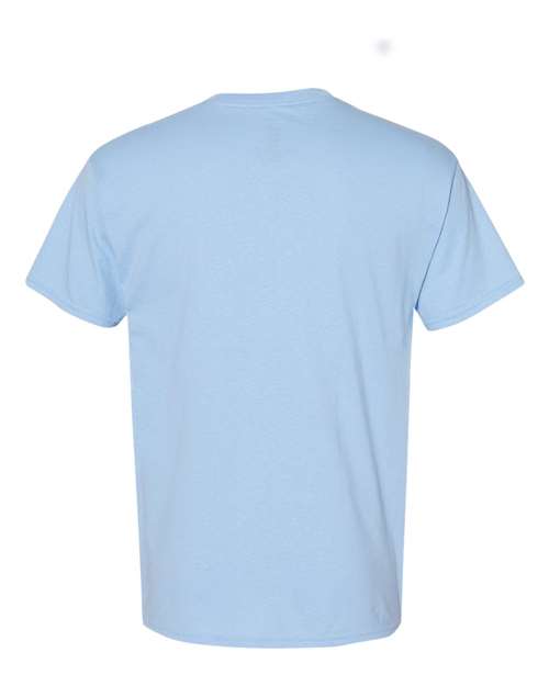 Hanes 5170 Light Blue — back