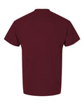 Gildan 8000 Maroon — back