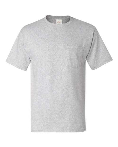 Hanes 5590 Ash — front