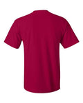 Hanes 5590 Deep Red — back