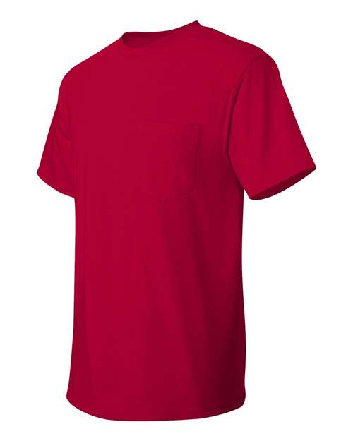 Hanes 5590 Deep Red — side