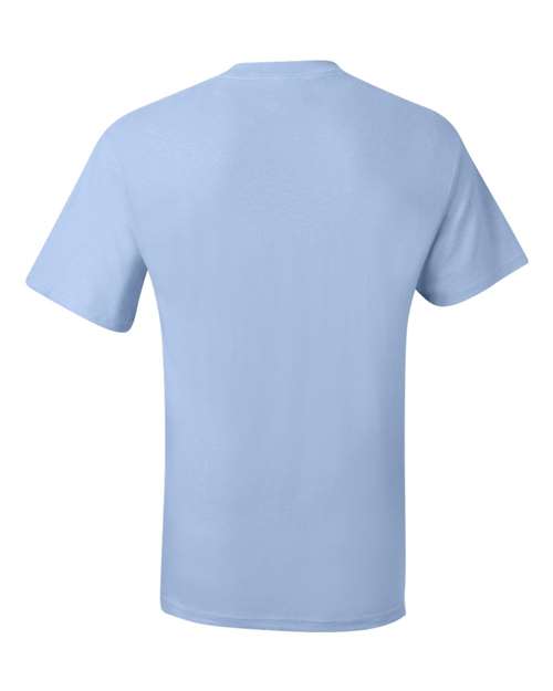 Hanes 5190 Light Blue — back