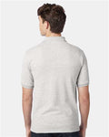 Hanes 054X Ash — on model back