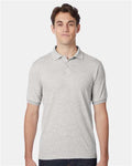 Hanes 054X Ash — on model front